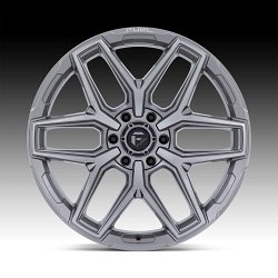 Fuel Flux FC854AX 6-Lug Brushed Platinum Custom Truck Wheels 3